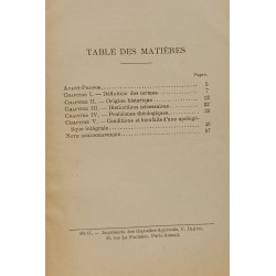 La Méthode d'immanence