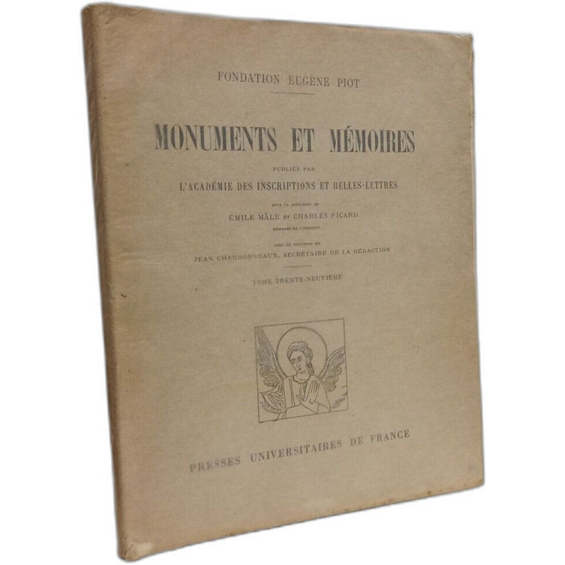 Monuments et mémoires TOME 39 / Fondation Eugène Piot