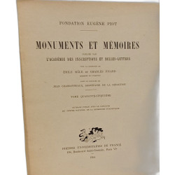 Monuments et mémoires - TOME 45 / Fondation Eugène Piot