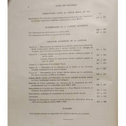 Détermination de la latittude de l'observatoire royal de Belgique...