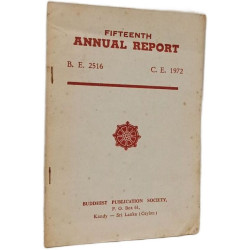 Fifteenth Annual Report BE 2516 , CE 1972