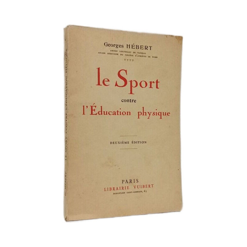 Le Sport contre l'Éducation physique