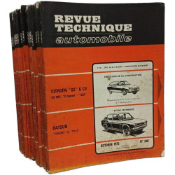 Revue technique automobile - 16 numéro entre 1975 et 1979: n°349 à...
