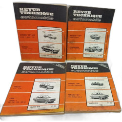 Revue technique automobile - 16 numéro entre 1975 et 1979: n°349 à...