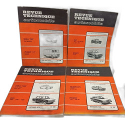 Revue technique automobile - 16 numéro entre 1975 et 1979: n°349 à...