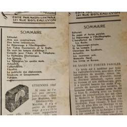 Le dépanneur français - 1re année (1946-47) n°1-2-3-4-5 + 2eme...
