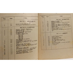 Manuel de conduite de tir - cours des centralistes - 1947