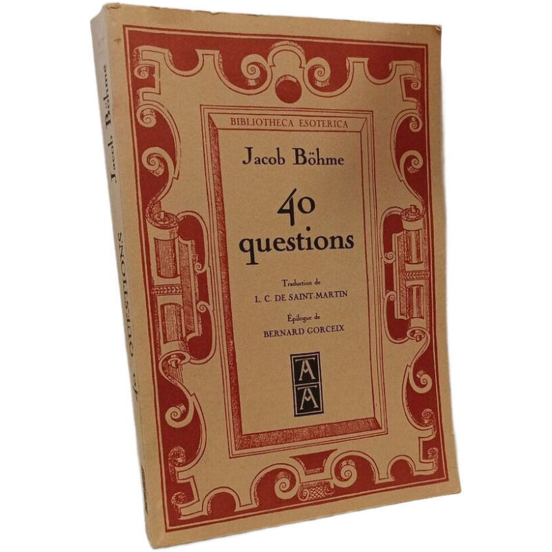 40 Questions - Quarante questions sur l'origine l'essence l'être...