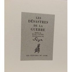 Les désastres de la guerre