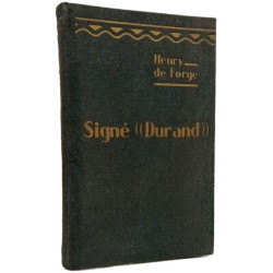 Signé « Durand »
