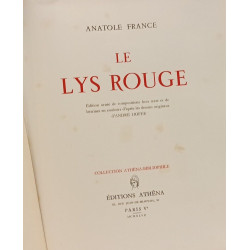 Le Lys Rouge - illustrations d'après dessins originaux d'André...