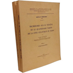 Recherches sur le Néogène et le Quaternaire Marins de la Côte...