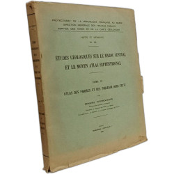 Études géologiques sur le Maroc central et le Moyen Atlas...