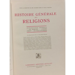 Histoire générale des religions - TOME I: Introduction générale...