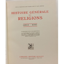 Histoire générale des religions - TOME I: Introduction générale...