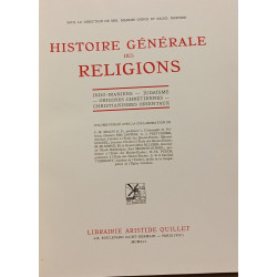 Histoire générale des religions - TOME I: Introduction générale...