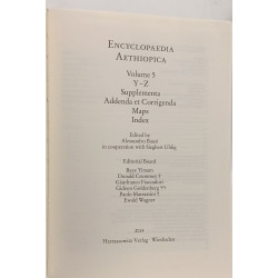 Encyclopaedia Aethiopica. A Reference Work on the Horn of Africa -...