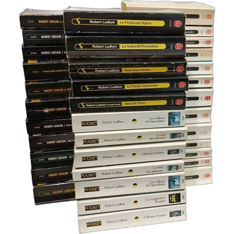 35 volumes (voir photographies) La stragégie bancroft L'alerte...