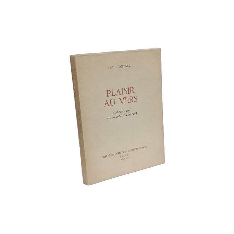 Plaisir au vers