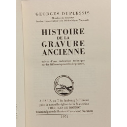 Histoire de la gravure ancienne