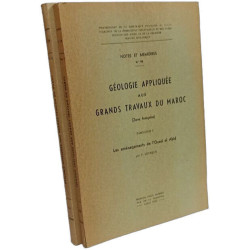 Géologie appliquée aux grands travaux du Maroc - Fascicule I: Les...
