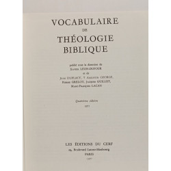 Vocabulaire de théologie biblique