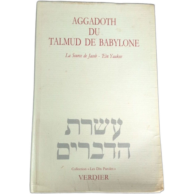 Aggadoth du Talmud de Babylone: in Yaakov