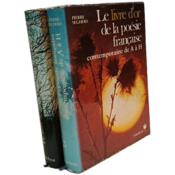 Le livre d'or de la poésie française contemporaine - 2 Volumes: de...
