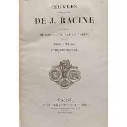 Oeuvres complètes de J. Racine
