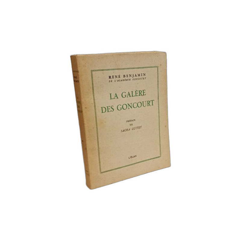 La Galère des Goncourt