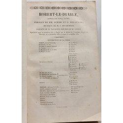 Diverses pièces de théâtre / opéra compilées en un volume circa...