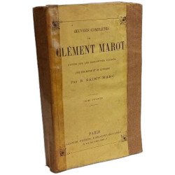 Œuvres complètes de Clément Marot revues sur les meilleurs...
