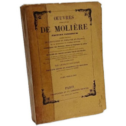 Œuvres de Molière - TOME TROISIEME