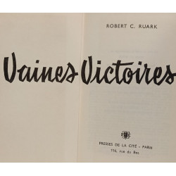 Vaines Victoires