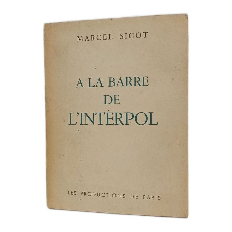 À la barre de l'Interpol