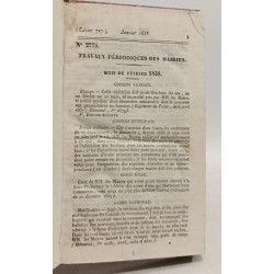 Mémorial administratif - ANNEE 1838 - Cahier 727 à 761