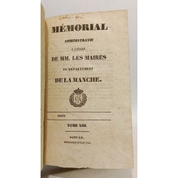 Mémorial administratif - ANNEE 1840/1841 - TOME XIII - cahier 806...