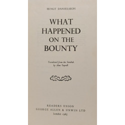 What happened on the Bounty