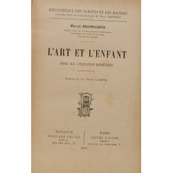 L'art et l'enfant - Essai sur l'éducation esthétique