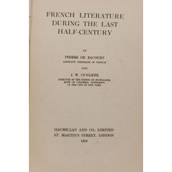 French literature during the last half-century