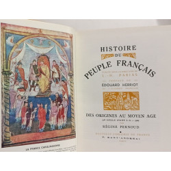 Histoire du peuple français tome un à six - 6 volumes : Des...
