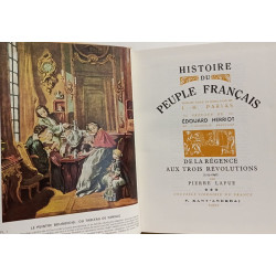 Histoire du peuple français tome un à six - 6 volumes : Des...