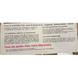 Magazine Historia: La 2nd Guerre Mondial - 5 chemises cartonnées -...