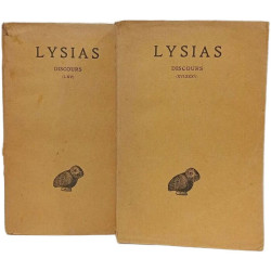 Lysias Discours Tome 1 + Tome 2