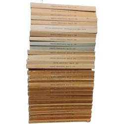 Oriens christianus - 29 volumes entre 1965 et 1991 - du TOME 46 au...