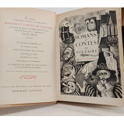 Romans et Contes - TOMES I II III IV - Collection national des...