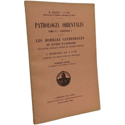 Patrologia Orientalis Tome IV - Fascicule 1. Les Homiliae...