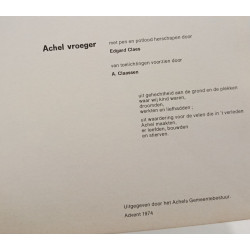 Achel vroeger