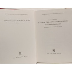 Katalog der Antikenskulpturen in Schloss Erbach (Archäologische...