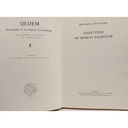 Gazetteer of Roman Palestine --- Qedem 5